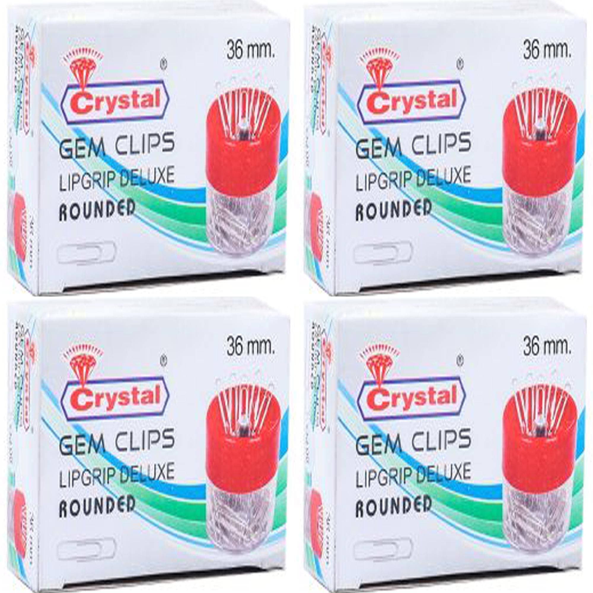 Gem Clip / Paper Clip / Document Clip (400 PCS / 4 Pkt)