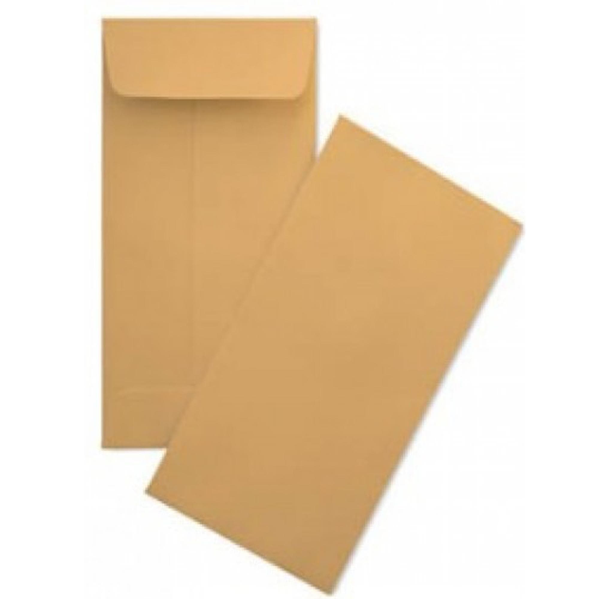 9 x 4 / 9 x 4.5 Size Office Brown Mail Envelop (50 PCS)