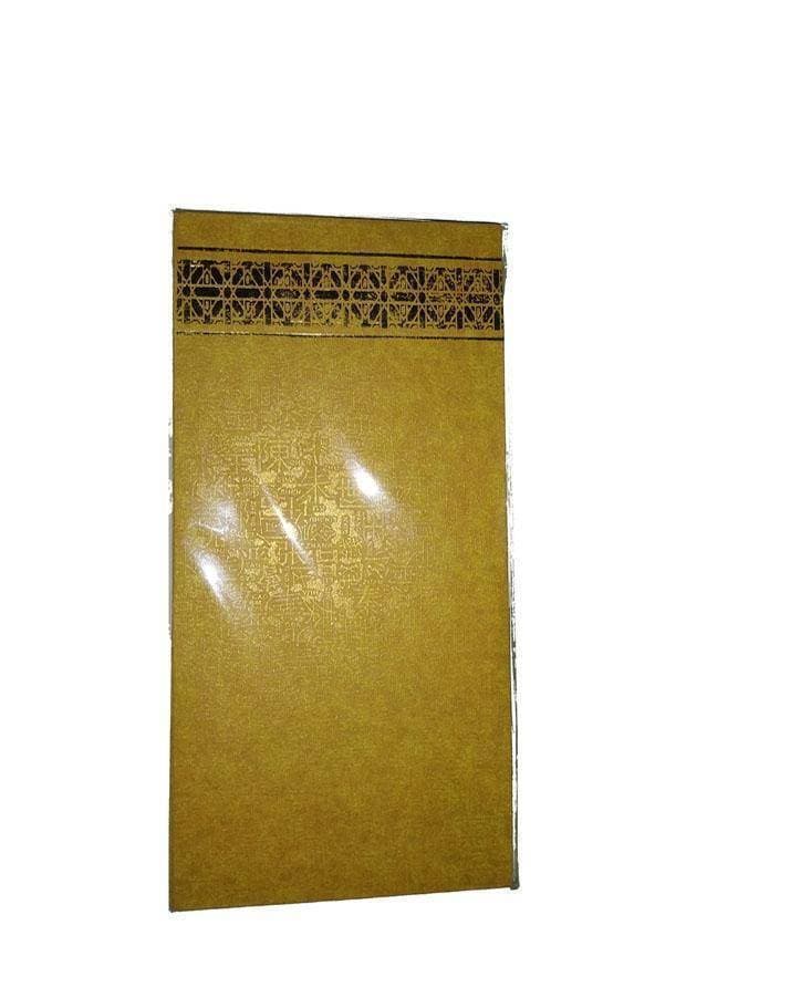 Fancy Elegant Golden Color Envelope (10 PCS/1 Packet)