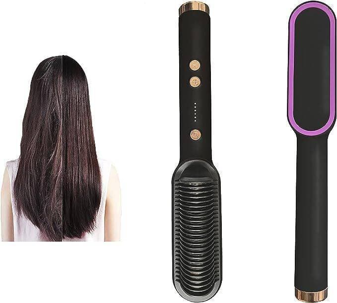 Tymo Ring Curly Hair Straightener Brush