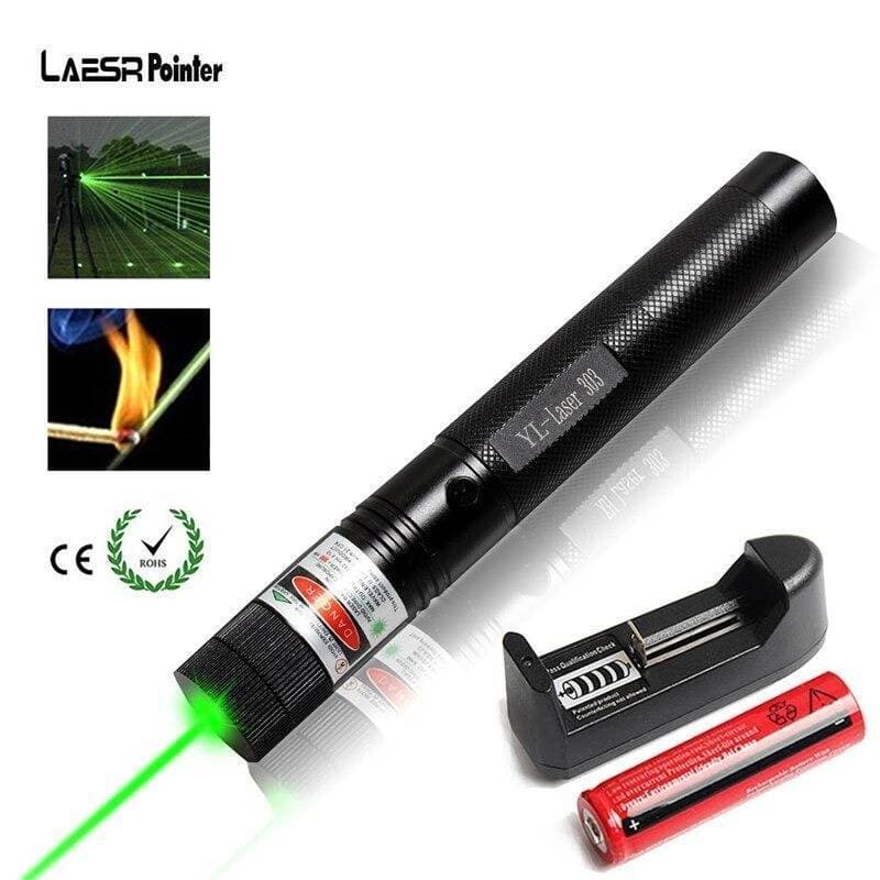 Multifunctional Green Laser Pointer Pen