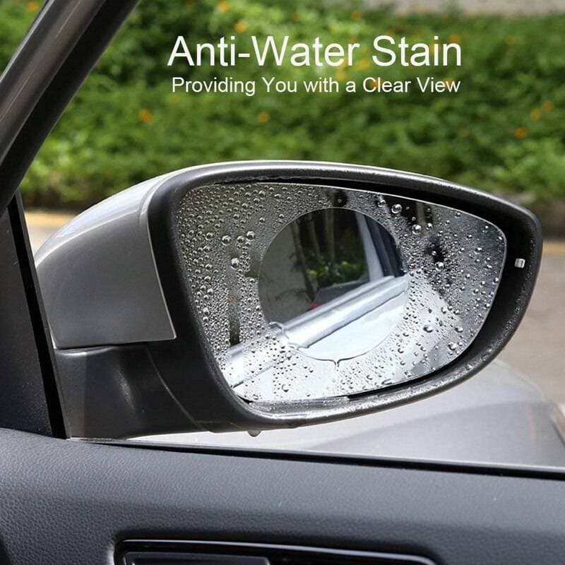 Anti Fog Rainproof Rear-View Car Mirror - 1 Pair