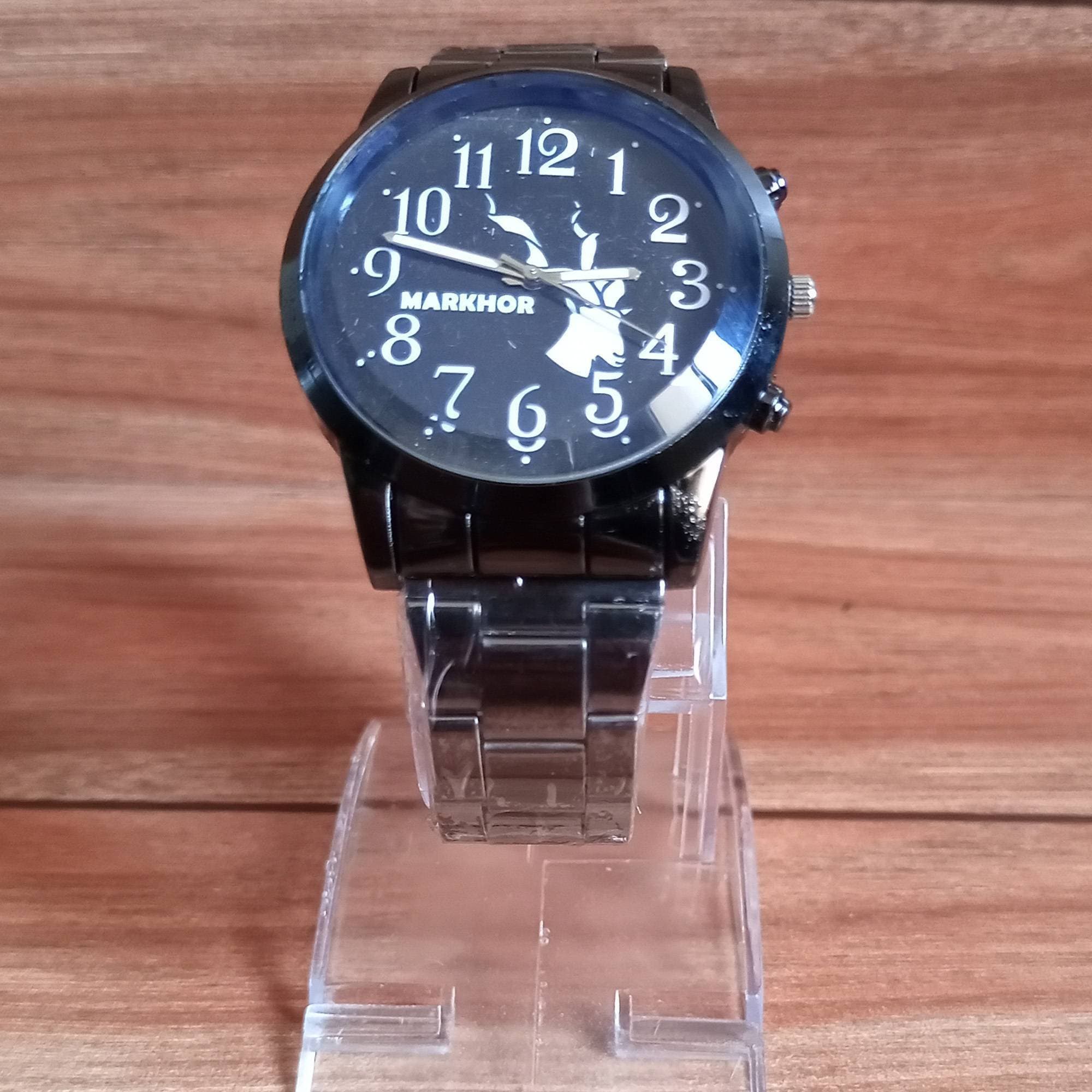 Fancy Stylish Stainless Steel Wrist Watch for Men and Boys Art # SS-MRW-02