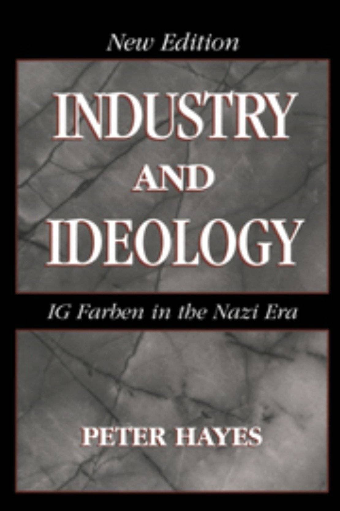 Industry And Ideology Ig Farben In The Nazi Era 2/E (PB)