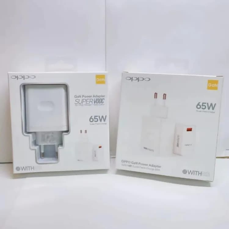 Oppo 65W Flash Mobile Charger - White