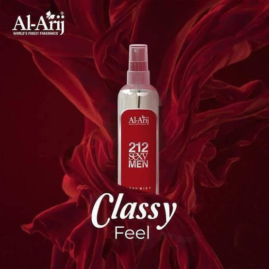 Al Arij 212 Sexy Men Body Mist - 125ml