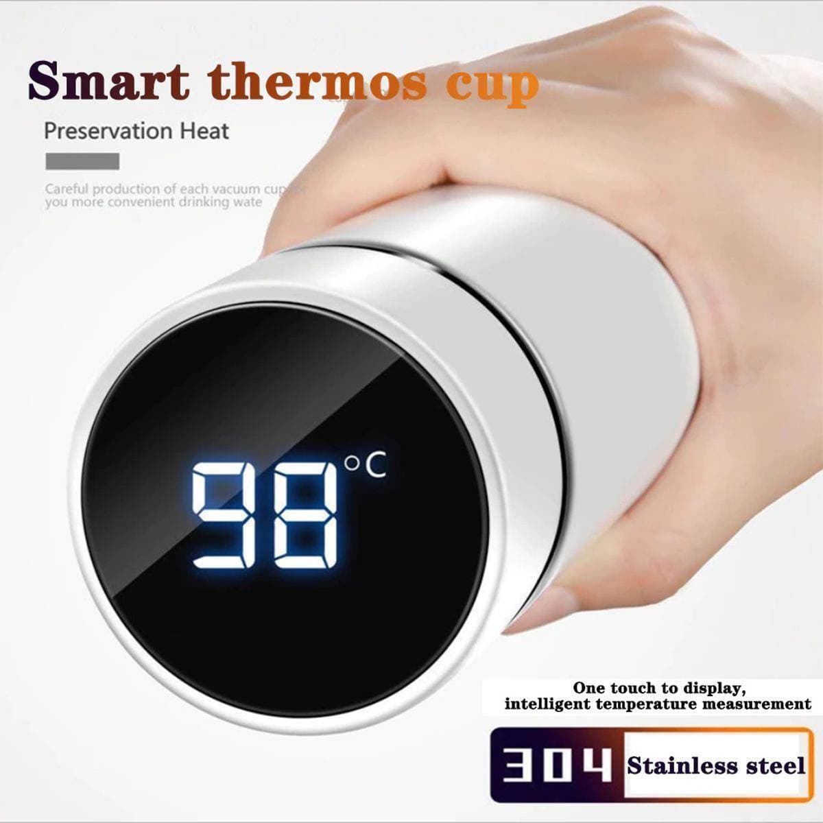 Smart Led Temperature Display Vacuum Flask Thermos Keep Warm