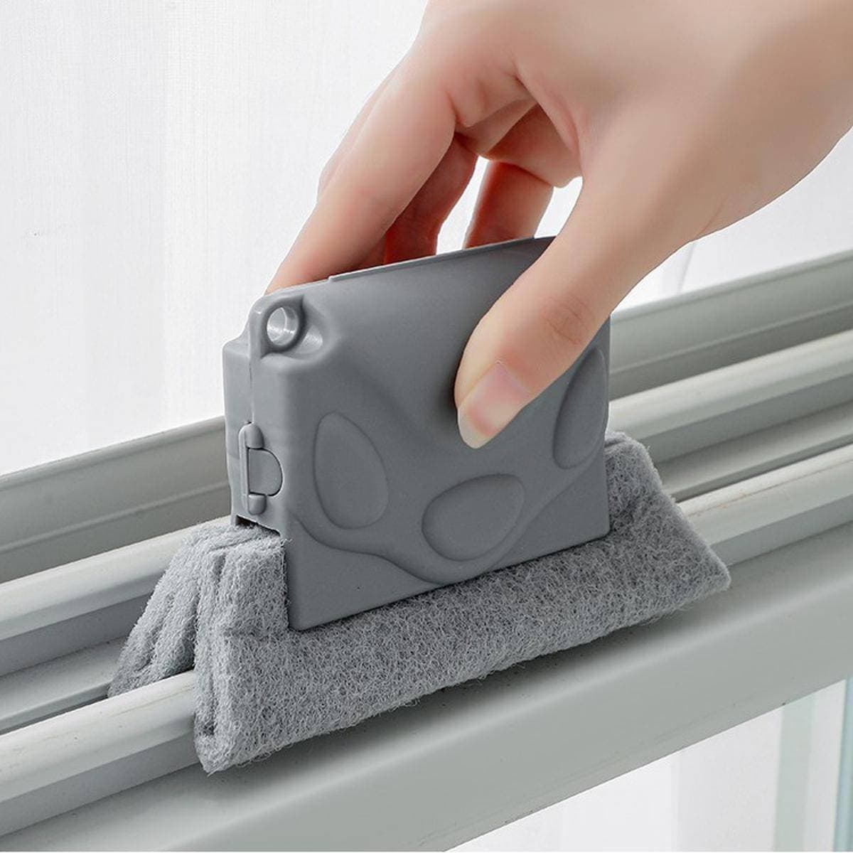 Creative Window Groove Cleaning Cloth Brush Window Cleaning Brush