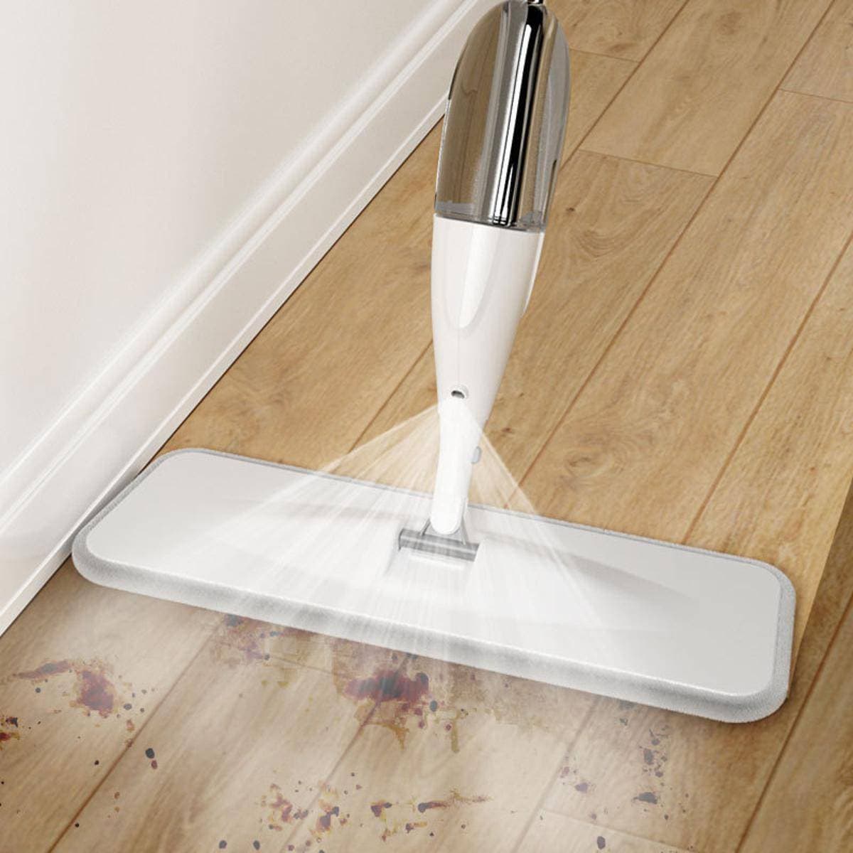Healthy Mop With Spray Floor Cleaner