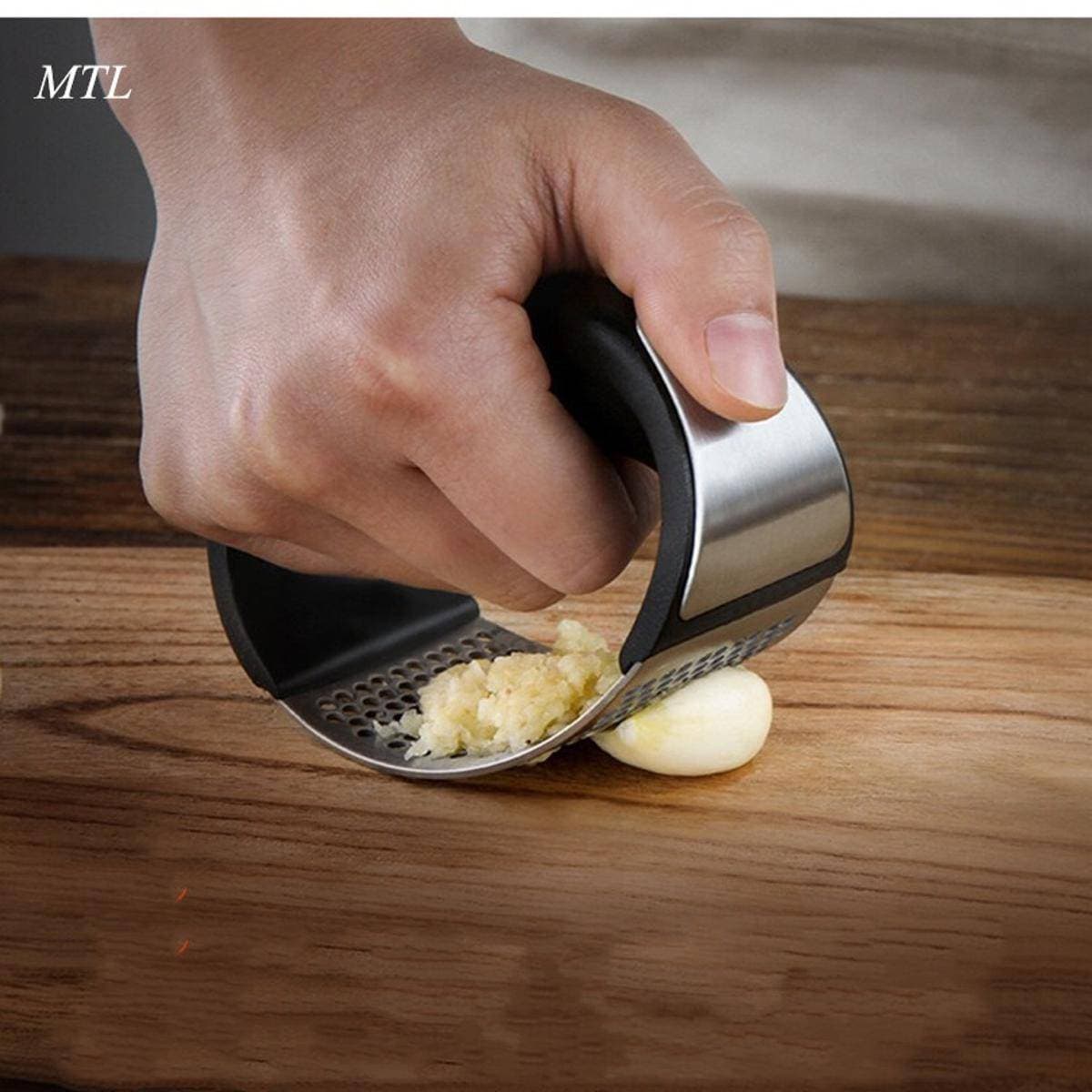 Garlic Presses| Potatoes Masher Stainless Steel Garlic Press Rocker