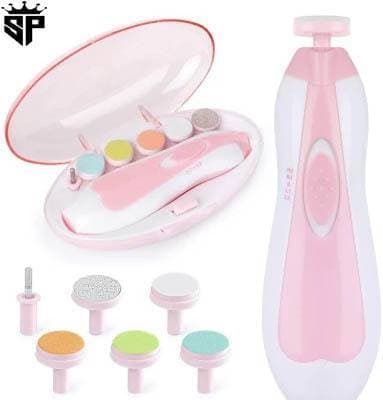 Sp Dealz Baby Nail Trimmer Electric Safe Baby Nail Clippers