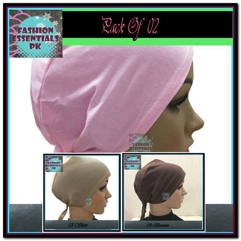 Pack of 02 Hijab Scarf For Women