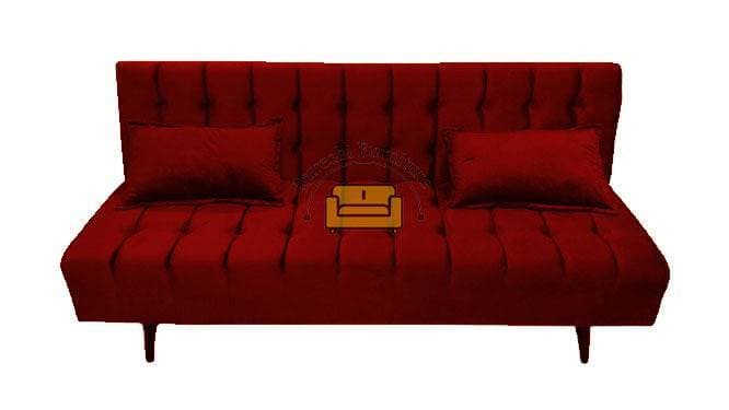 Sofa Cumbed  Customize Orange Color