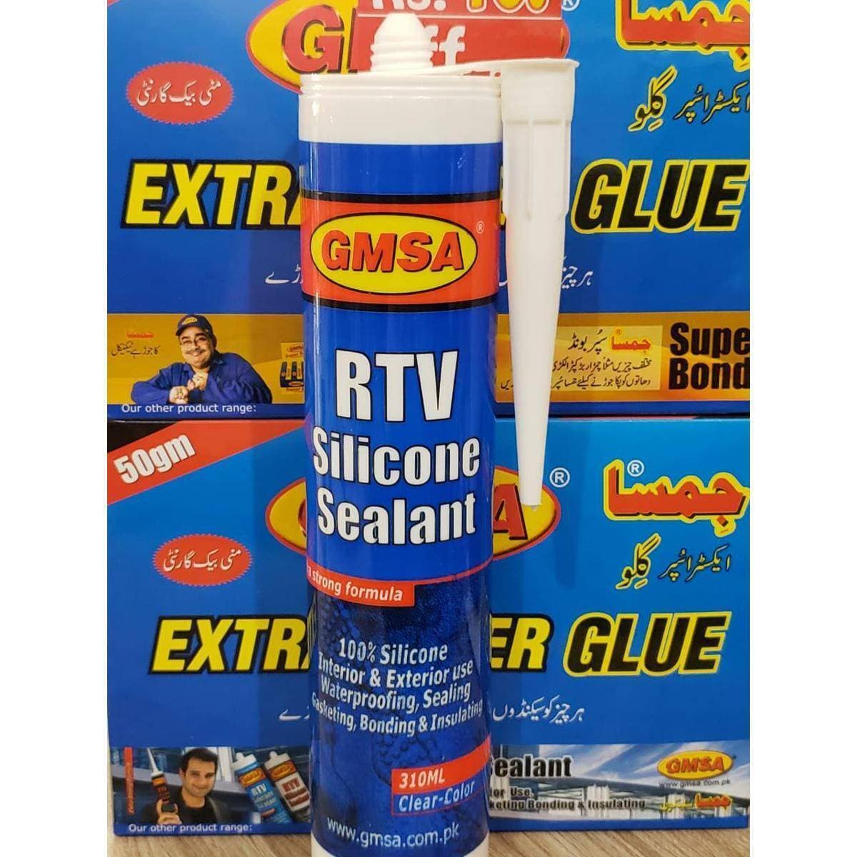 Gmsa Rtv Silicone Sealant Clear 310Ml