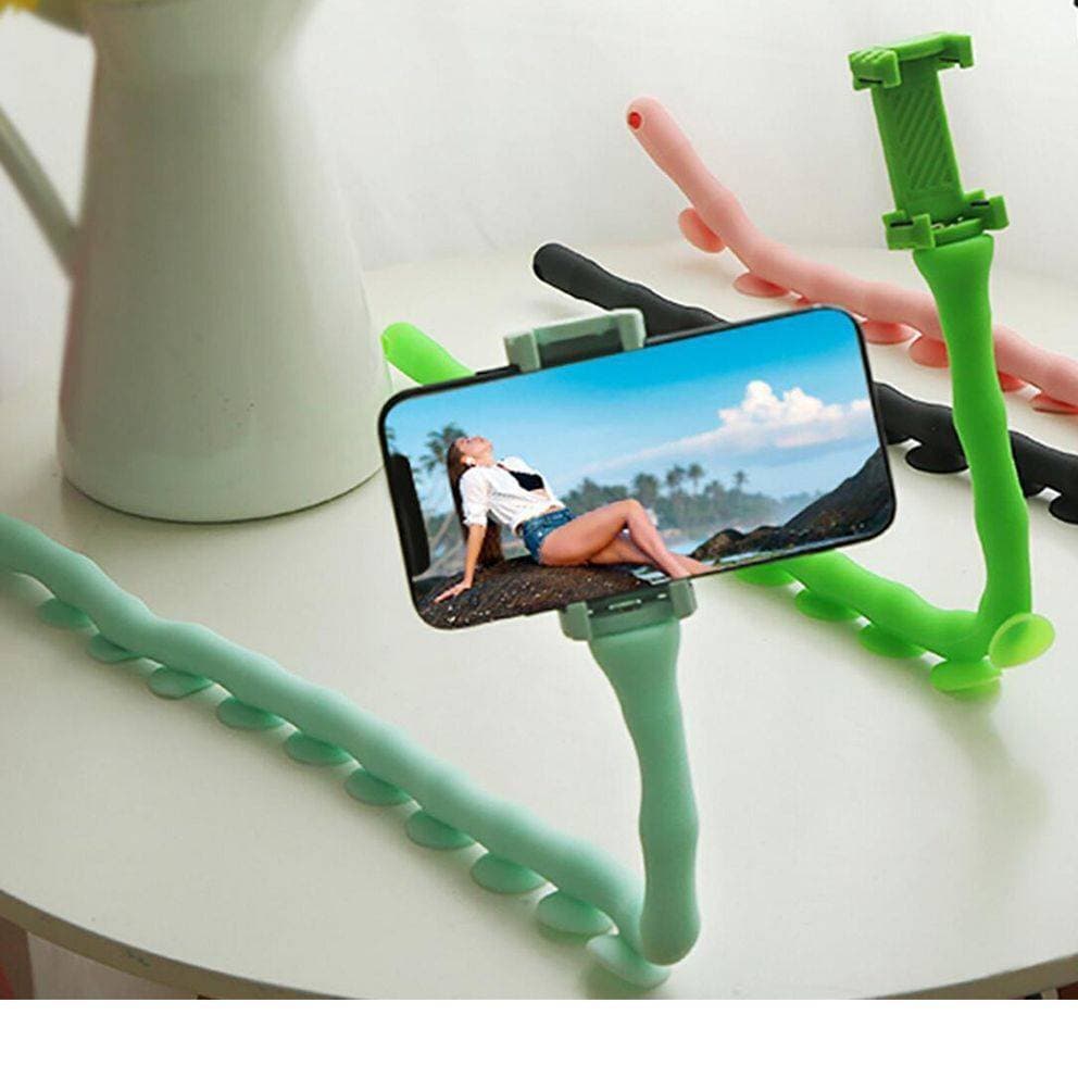 Lazy Phone Holder Stand Caterpillar Suction Cup