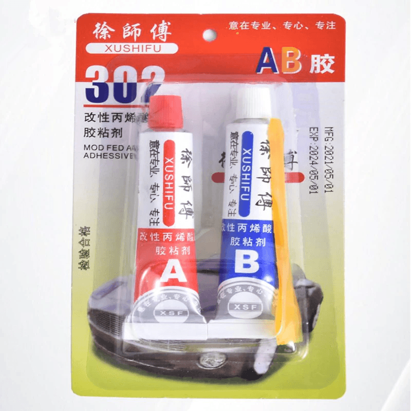 Super Strong Epoxy Clear Glue Ab Adhesive 2 Pcs