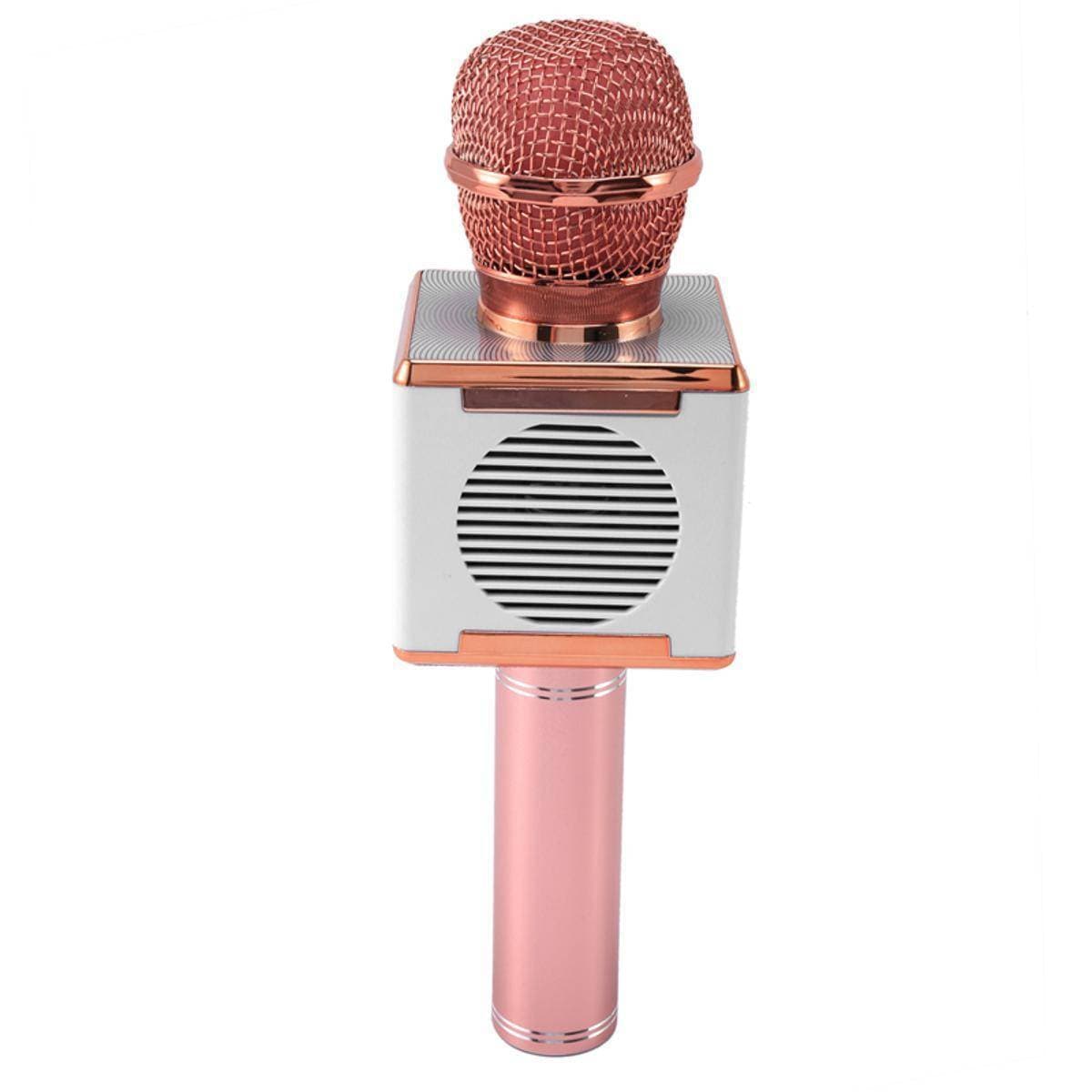Wireless Karaoke Microphone Usb Player Bluetooth Mic Speaker Perfect Sound
