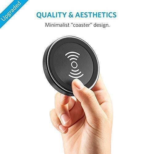 Minimalist Coaster Design Plastic Wireless Charger