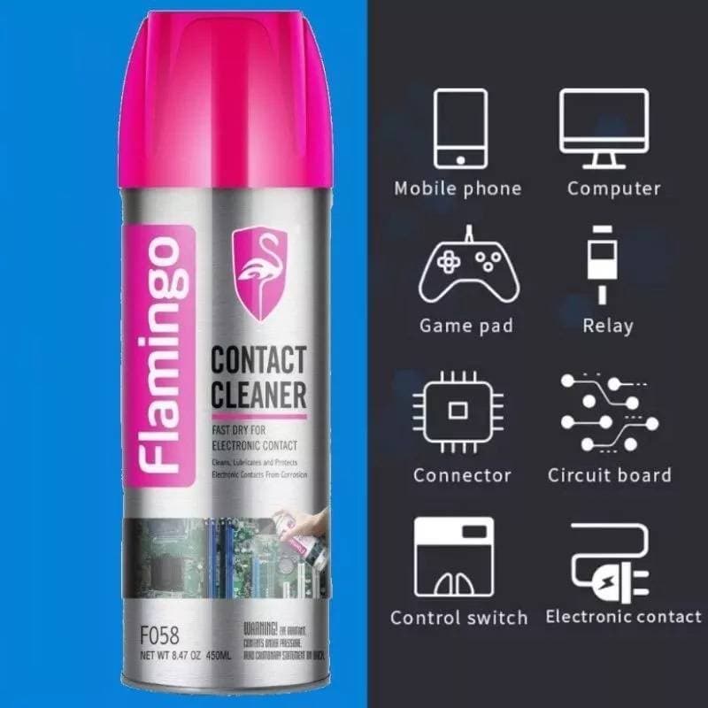 Electrical Contact Cleaner Spray Flamingo 450Ml