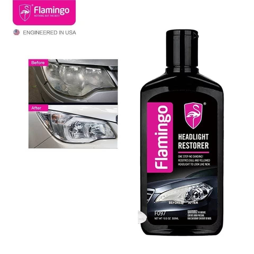 Headlight Restoration Polishing Kit Headlamp Restorer Polish Kit 300Ml