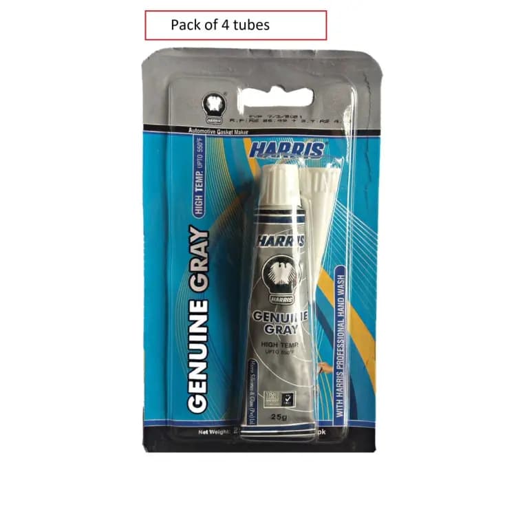 Harris Silicone Sealant Tube 25G  (Pack Of 4)