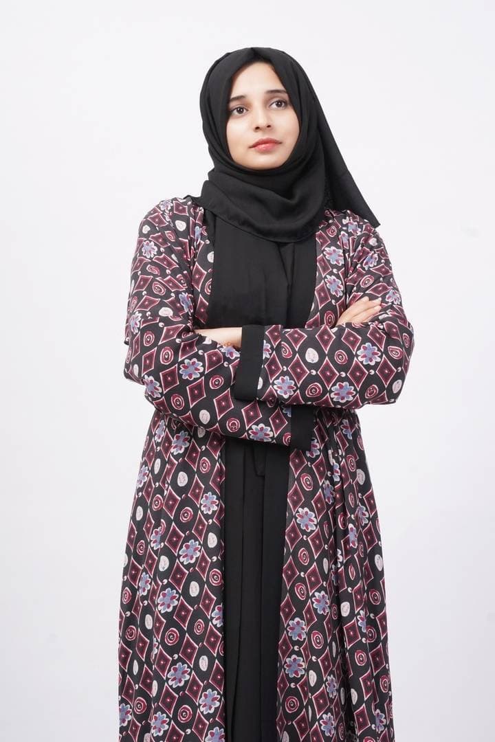 Georgette Febric Abaya-003 MDM For Women