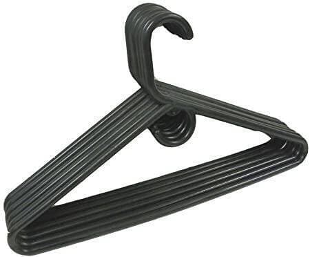 Plastic Hanger For Clothes - Pack Of 6
