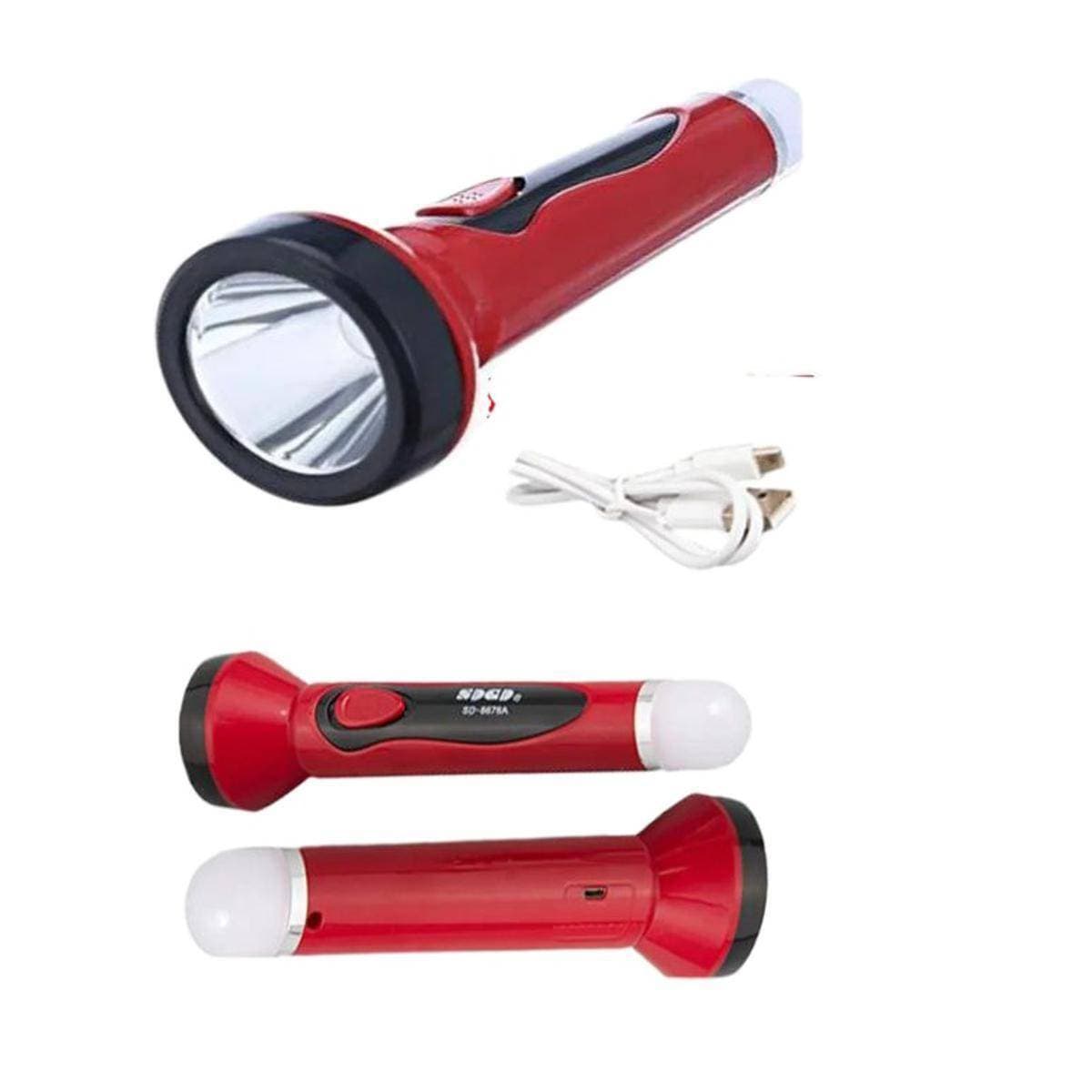 USB Rechargeable Led Torch Light