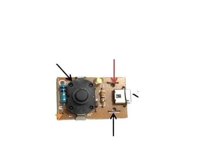 Battery Charging Board 3.7V To 5V Dc With On/Off Button