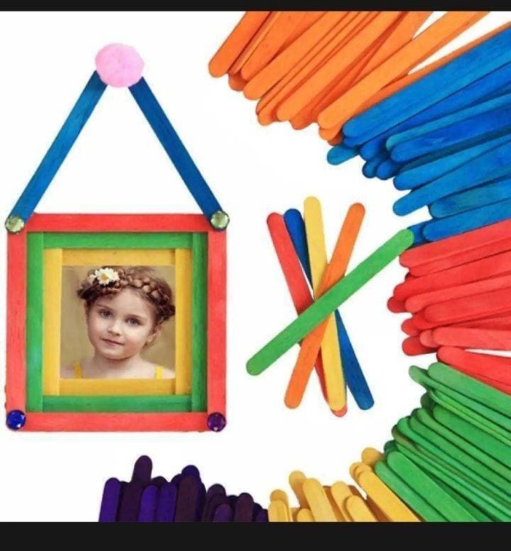 Pack Of 250 Ice Cream Sticks For Art And Craft