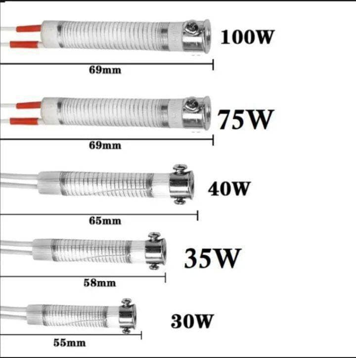Electric Soldering Iron Heating Ceramic Element Bit 40W