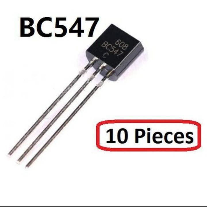 10 Pcs- Bc547 Npn Transistor