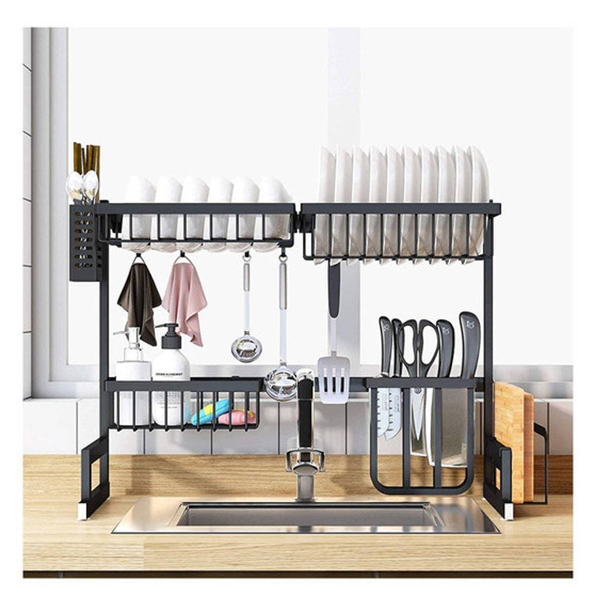 Kitchen tool Black Dish Drying Rack