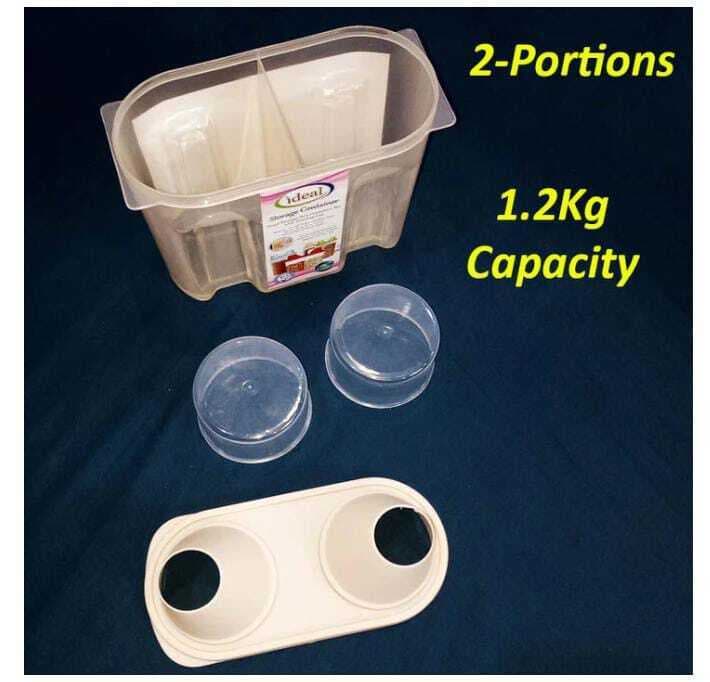 Food Grade Plastic Leaf Design Spices Jar - Large 1000ml Capacity