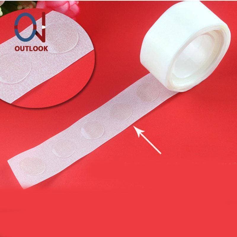 Nails Sticker Transparent Double Sided Adhesive Tapes (100 PCS)