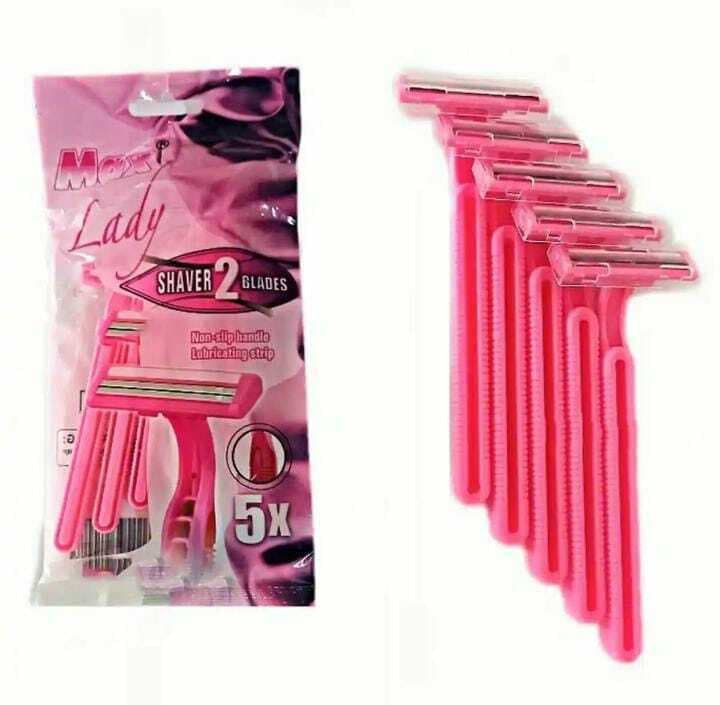 Max Lady Pack of 5 Bikini Razor For Women