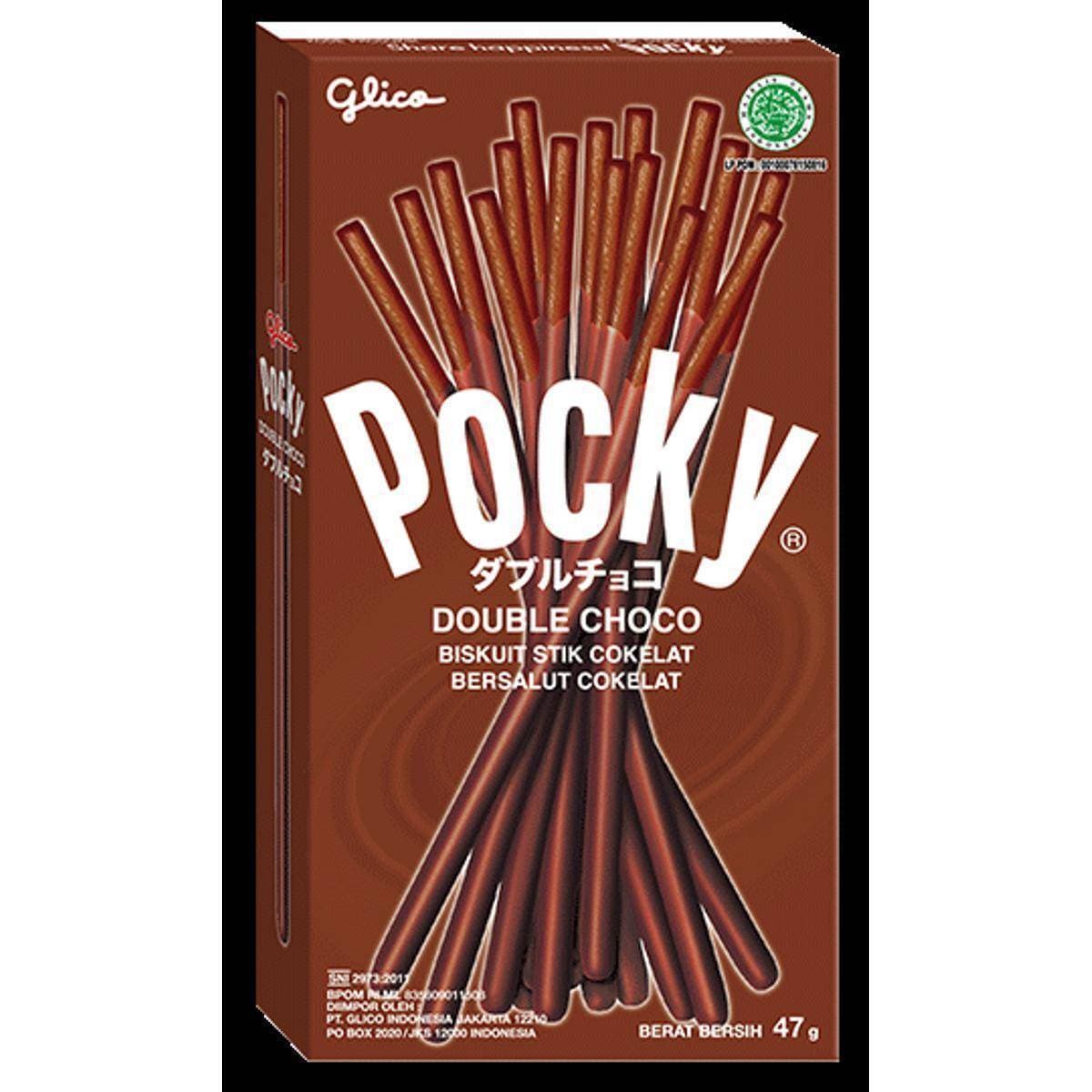 Pocky Biscuit Stick Double Choco Flavor 45gm