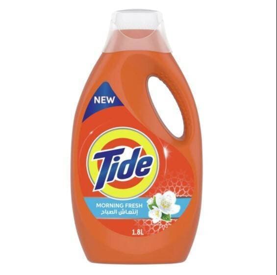 Tide Washing Liquid Detergent Morning Fresh Equals 4kg Powder pack 1.8 Litre
