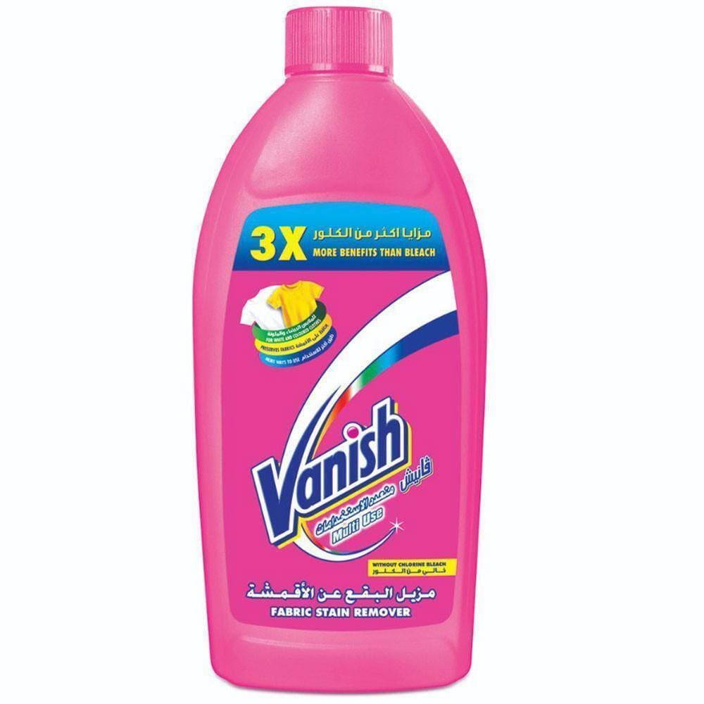 Vanish Stain Remover Multi Use Liquid Colors & Whites 500ml