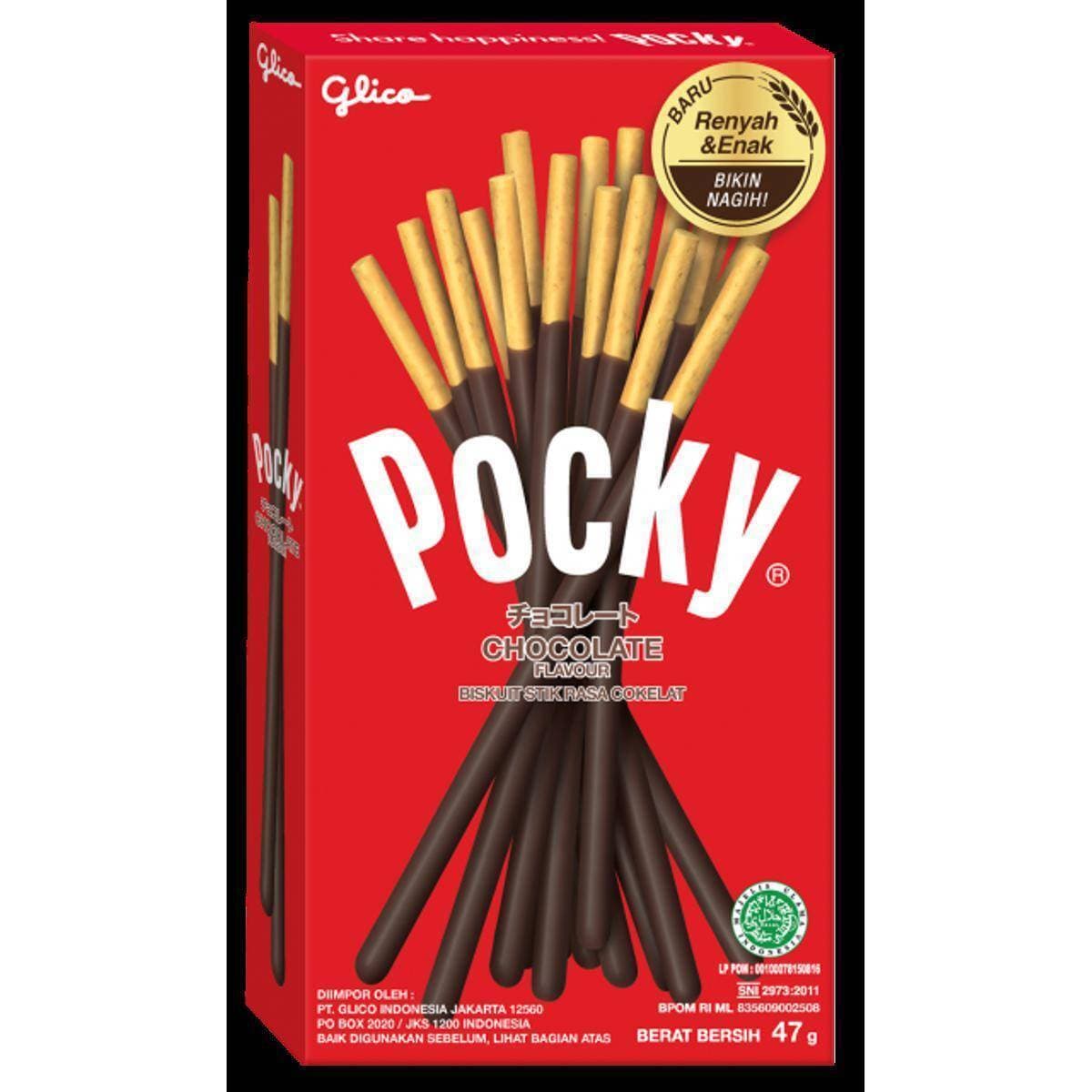 Pocky Biscuit Stick Chocolate Flavor 45gm