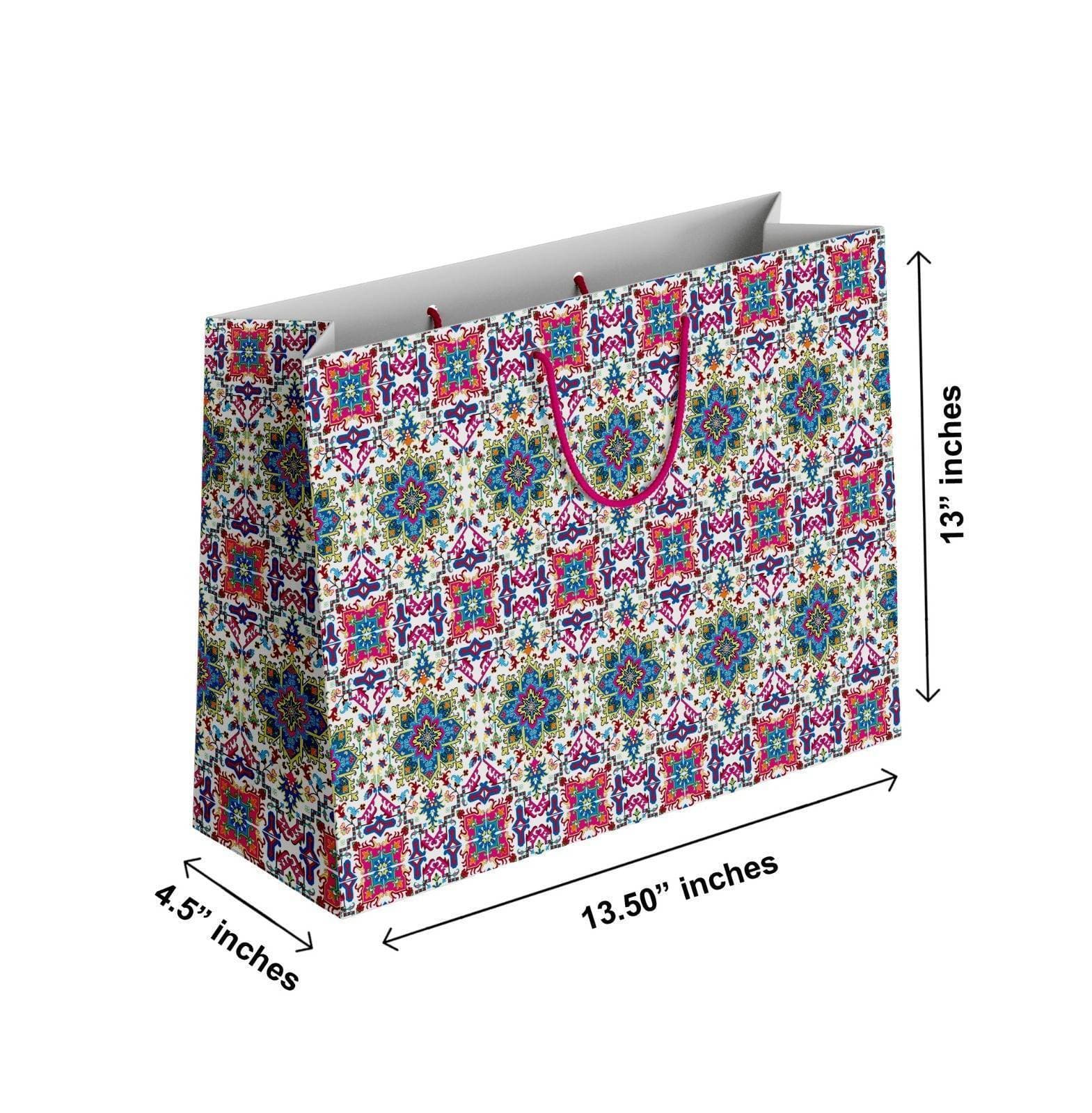 Pack Of 6 - Xl Size Gift Bag For Gifting - (TCR_021)