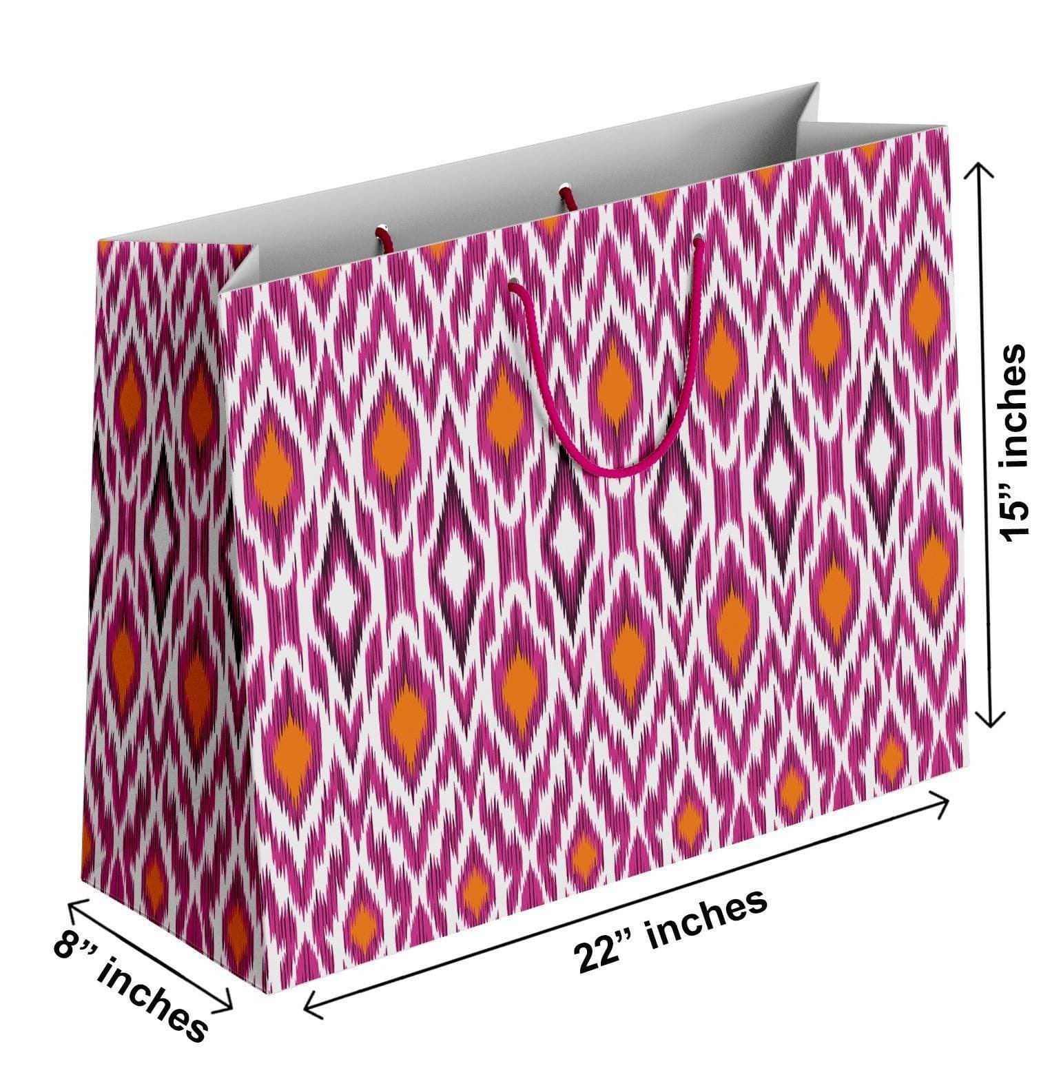 Pack Of 6 - Jumbo Size Premium Gift Bag For Gifting - (TCR_090)