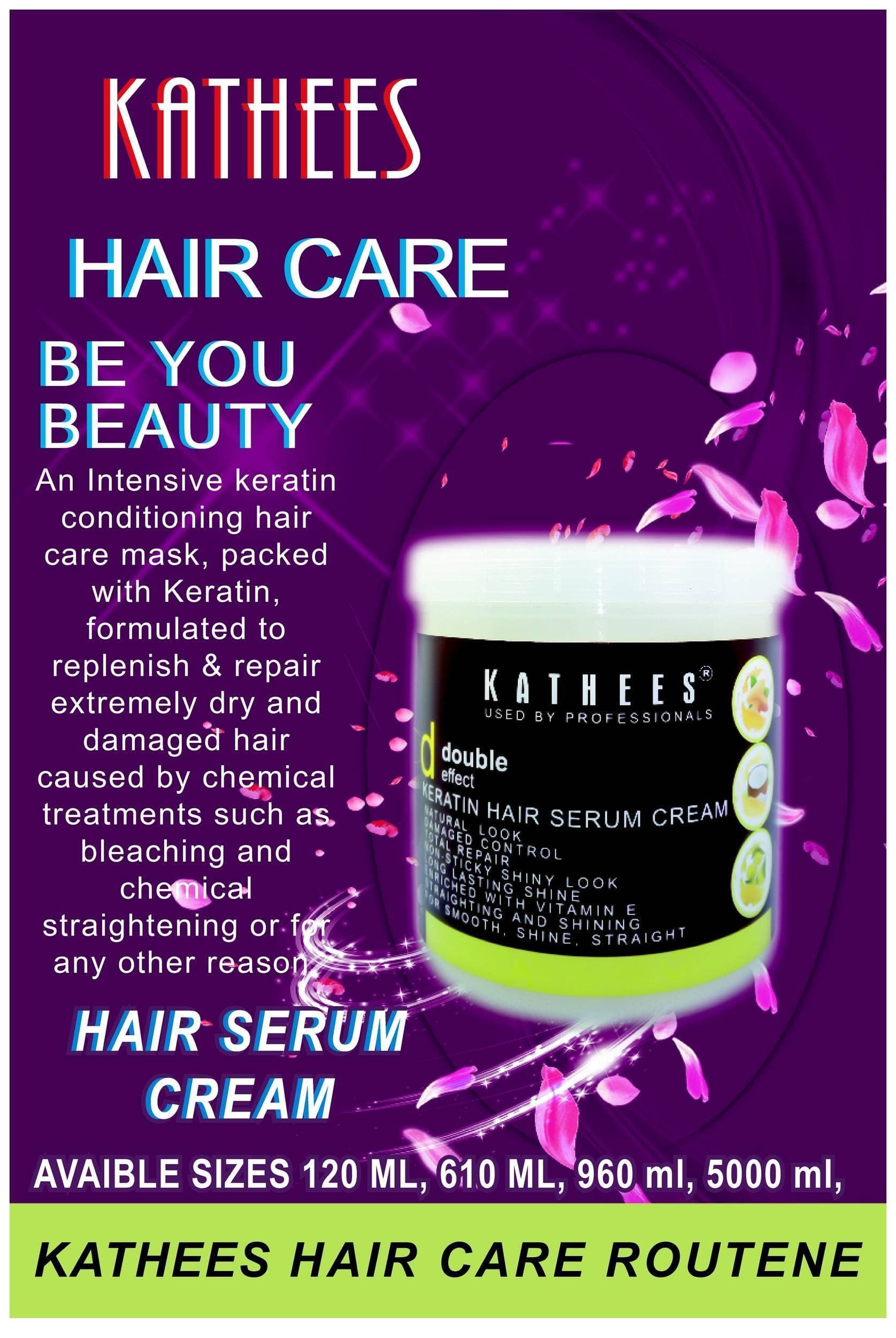 KATHEES HAIR SERUM  CREAM 960 ml