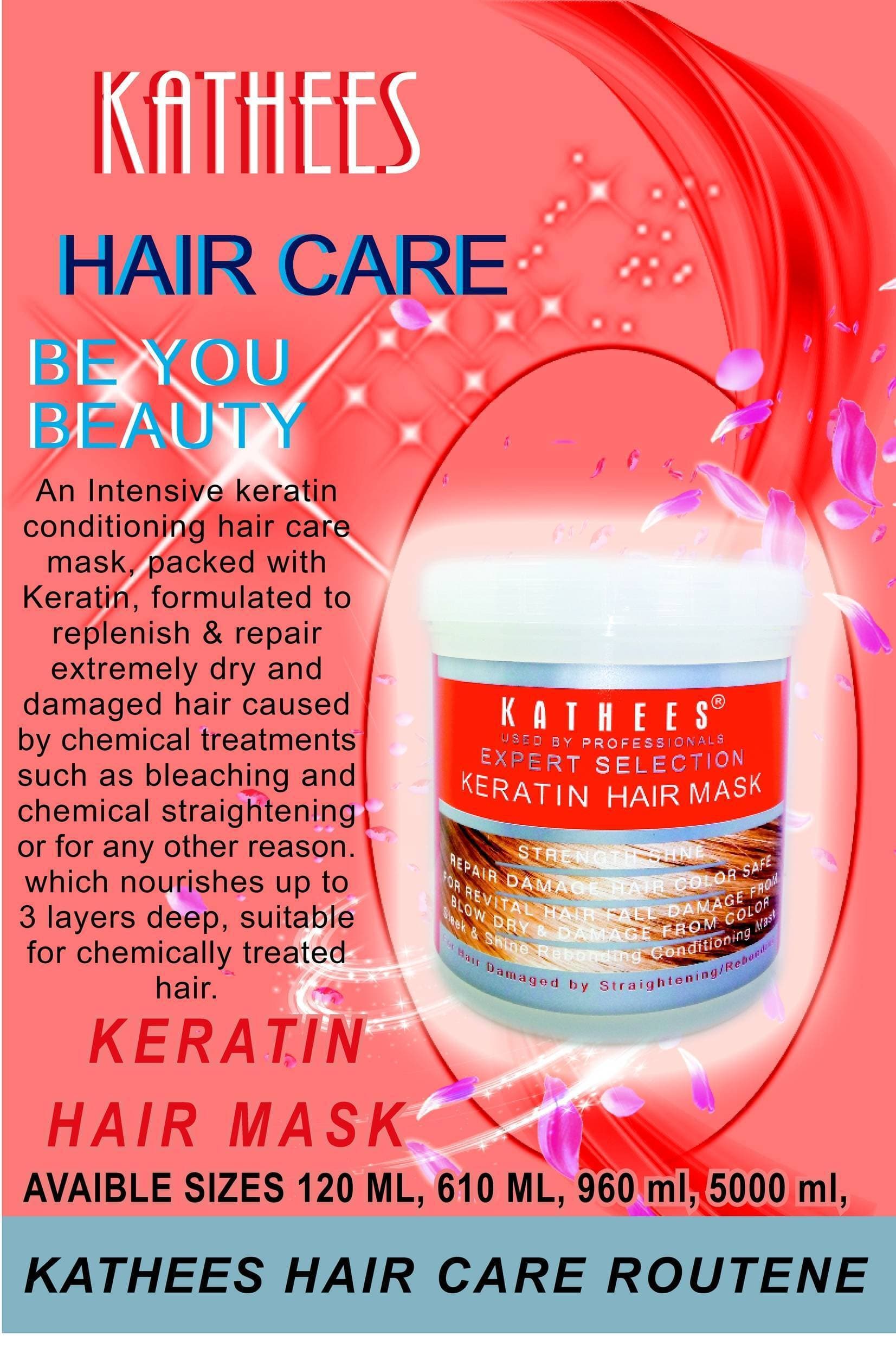 KATHEES KERATIN  HAIR MASK  610 grams