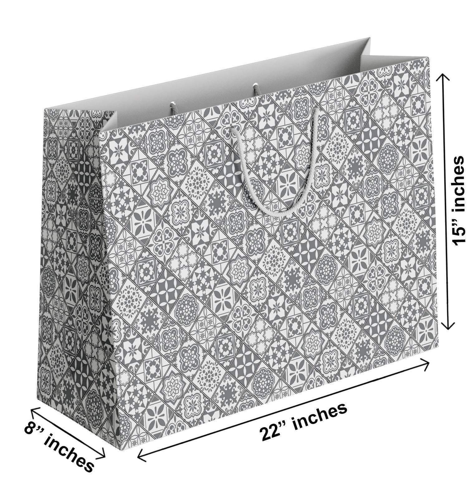 Pack Of 6 - Jumbo Size Premium Gift Bag For Gifting - (TCR_166)