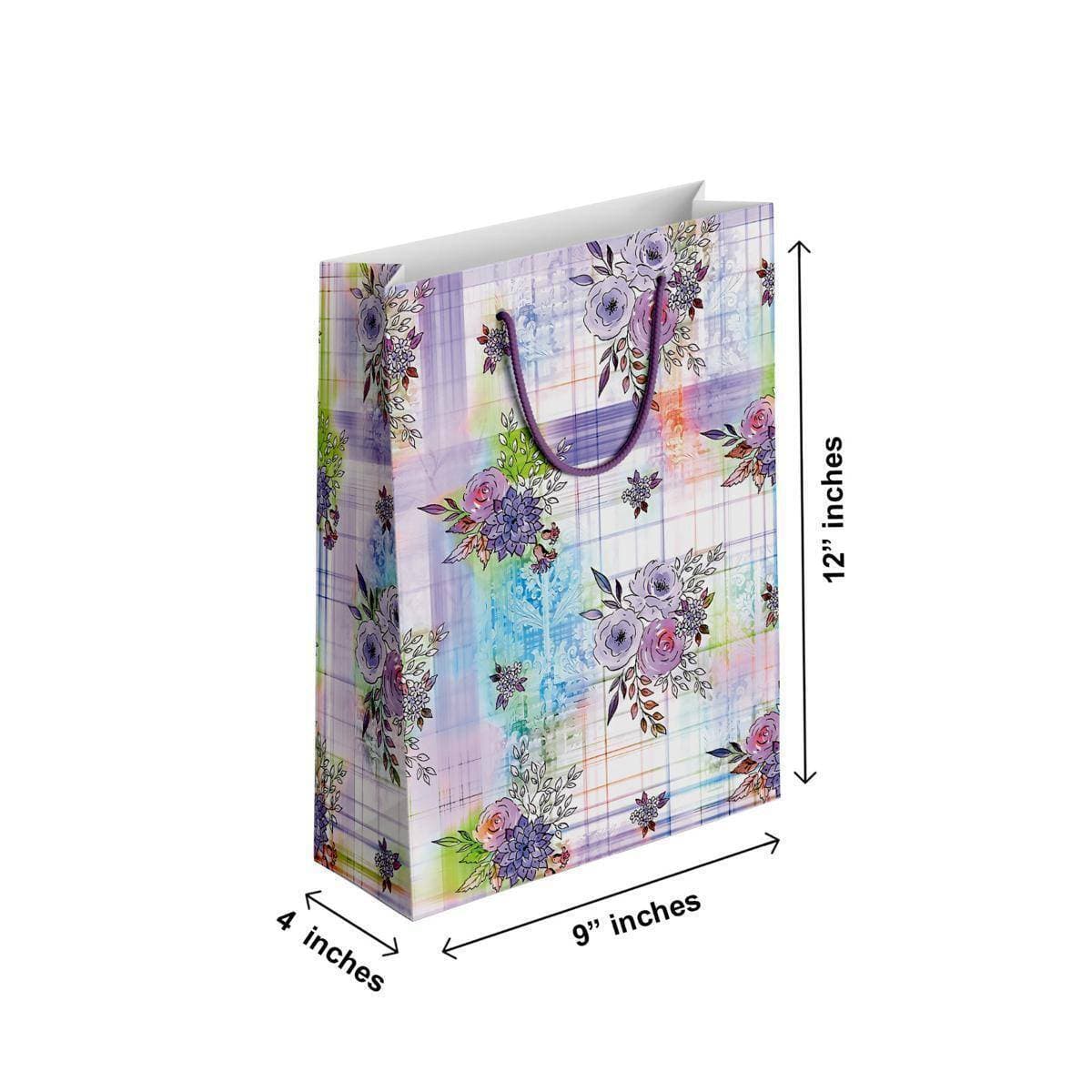 Pack Of 6 - Classic Quality Xm Size Gift Bag For Gifting - (TCR_126)