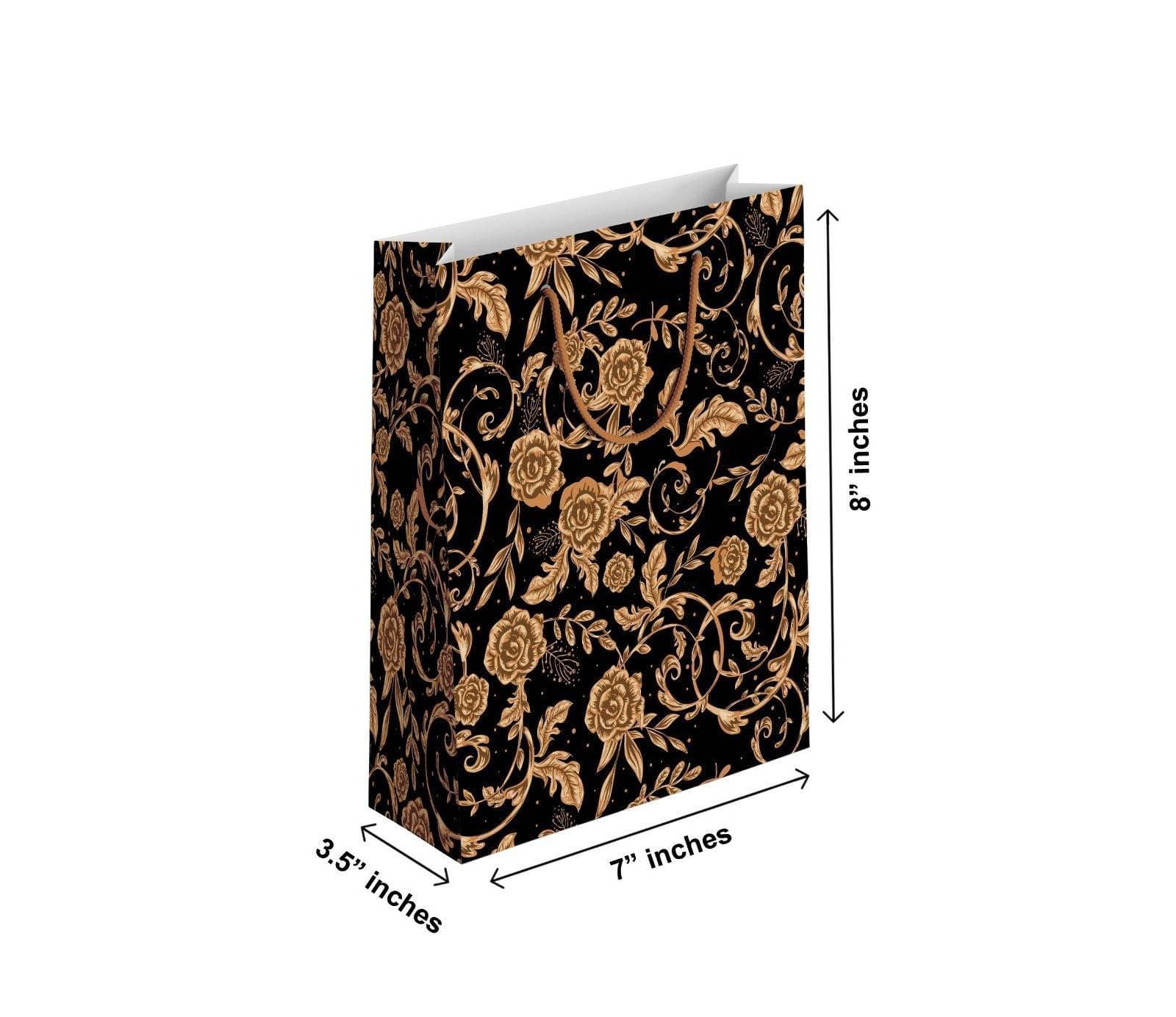 Pack Of 6 - Classic Quality Xxxs Size Gift Bag For Gifting - (TCR_041)