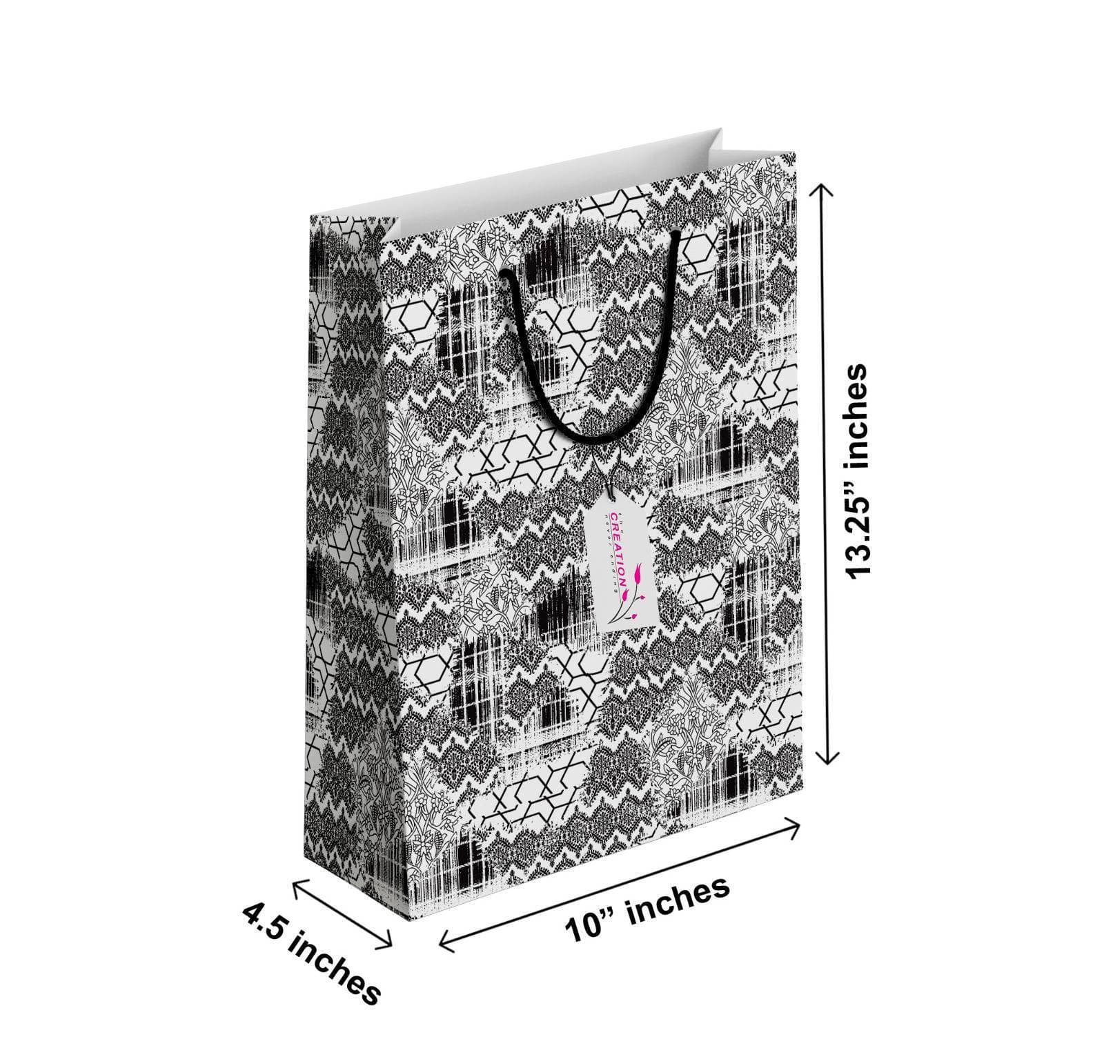 Pack Of 6 - Medium Size Gift Bag For Gifting - (TCR_002)
