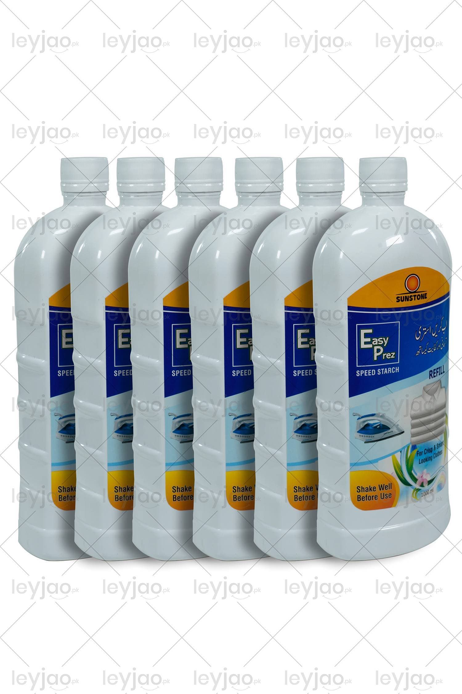 EasyPrez Speed Ironing Starch Spray - Big Pack (06 X 1000ml)