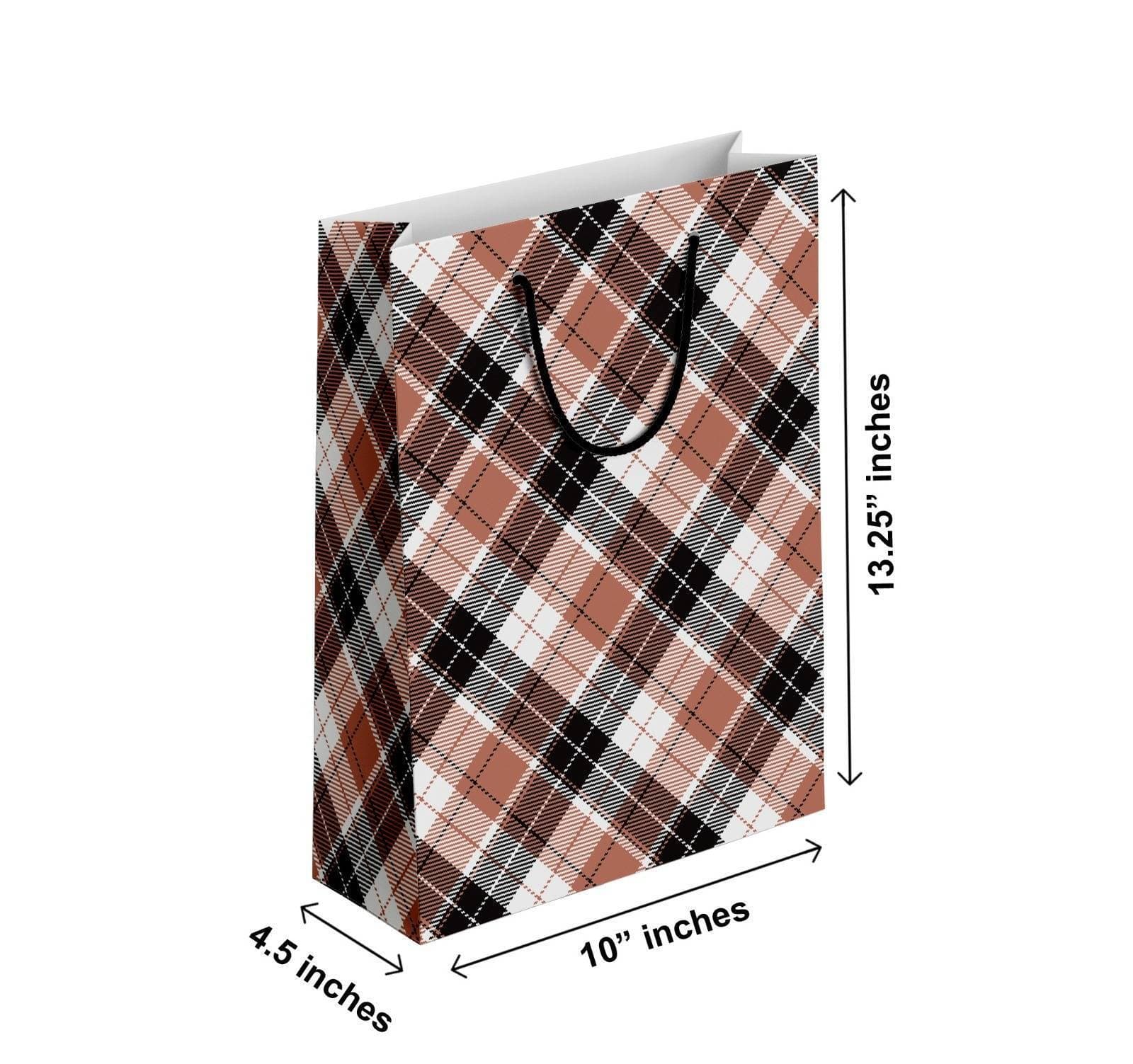 Pack Of 6 - Medium Size Gift Bag For Gifting - (TCR_009)